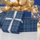 Recherche de blue tartan wrapping paper Motif