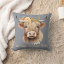 Search for highland cow pillows Flowers