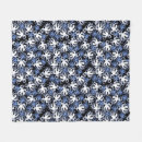Search for black and white pattern blankets Blue