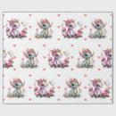 Recherche de dragon vert papier cadeau Rose