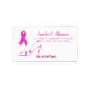 Search for high heel shoe return address labels Pink