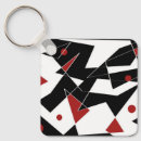 Search for red spot keychains Black