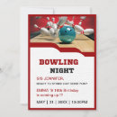 Recherche de bowling party invitations Laisse passer
