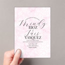 Search for black marble wedding invitations Pink