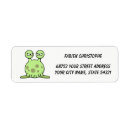 Search for monsters return address labels Cute
