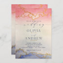 Search for pink ombre wedding invitations Calligraphy