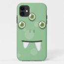 Recherche de monstre vert iphone coques Dessin
