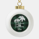 Search for beach santa ornaments Palm trees