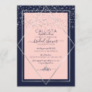 Recherche de silver bridal shower invitations Scintille
