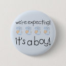 Recherche de future mère badges Baby shower
