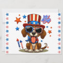 Search for patriotic dog cards Usa
