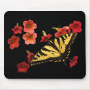 Recherche de papillon rouge tapis souris Papillons