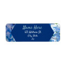 Search for cobalt blue return address labels Flowers