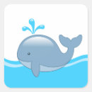 Search for whale cartoon stickers Illustration