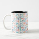Search for cute alphabet mugs Abc