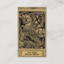 Search for medieval business cards Vintage
