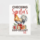 Search for rooster christmas cards Retro