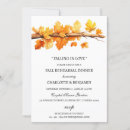 Search for maple leaves invitations Rustic