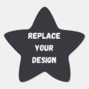 Search for replacements stickers Blank party plain template