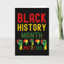 Search for black history month cards Afro