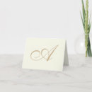 Recherche de note cards Monogrammé