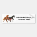 Search for walking bumper stickers Tennessee walking horse