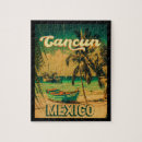Recherche de vintage travel puzzles Tropical