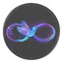 Search for neon hockey pucks Black