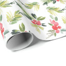 Search for mistletoe wrapping paper Watercolor