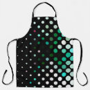 Search for circle pattern aprons Colorful