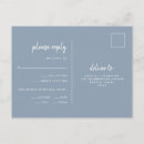 Search for dusty blue postcards Modern