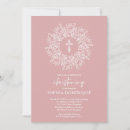 Search for baby dedication invitations Blush pink