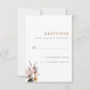 Search for fall vertical rsvp cards Boho
