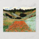 Recherche de pavots de monet cartes postales Impressionnisme