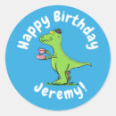 Search for t rex cartoon stickers Jurassic