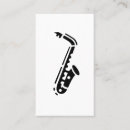 Search for saxophone business cards Music teacher
