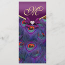 Search for peacock wedding programs Elegant