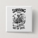 Recherche de style gothique badges Sarcastique