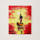 Recherche de couchers du soleil puzzles Bateau