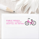 Search for bicycle return address labels Simple