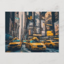 Recherche de taxis cartes postales Gratte ciel
