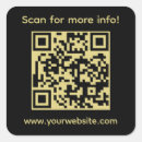Search for info stickers Simple company promotional