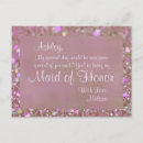 Recherche de maid of honor Doux