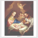Search for christian nativity scene stickers Catholic