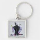 Search for evil square keychains Maleficent