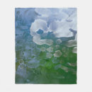 Search for digital painting fleece blankets Blue