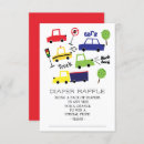 Search for cars and trucks invitations Cute