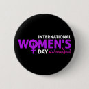 Search for international womens day buttons Girl power