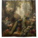 Search for peacock shower curtains Botanical