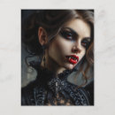 Search for vampire fang postcards Spooky